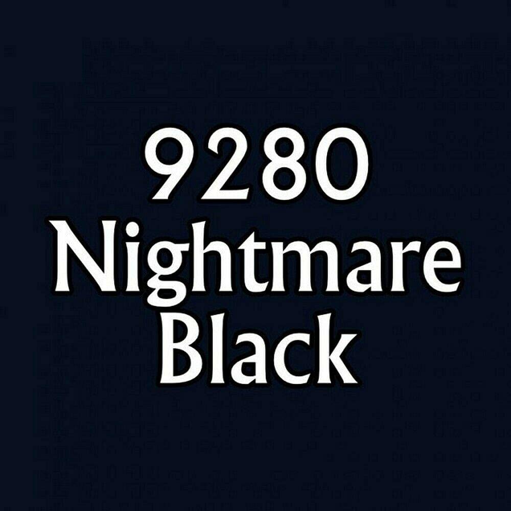 Master Series Paints: Core Colors: Nightmare Black