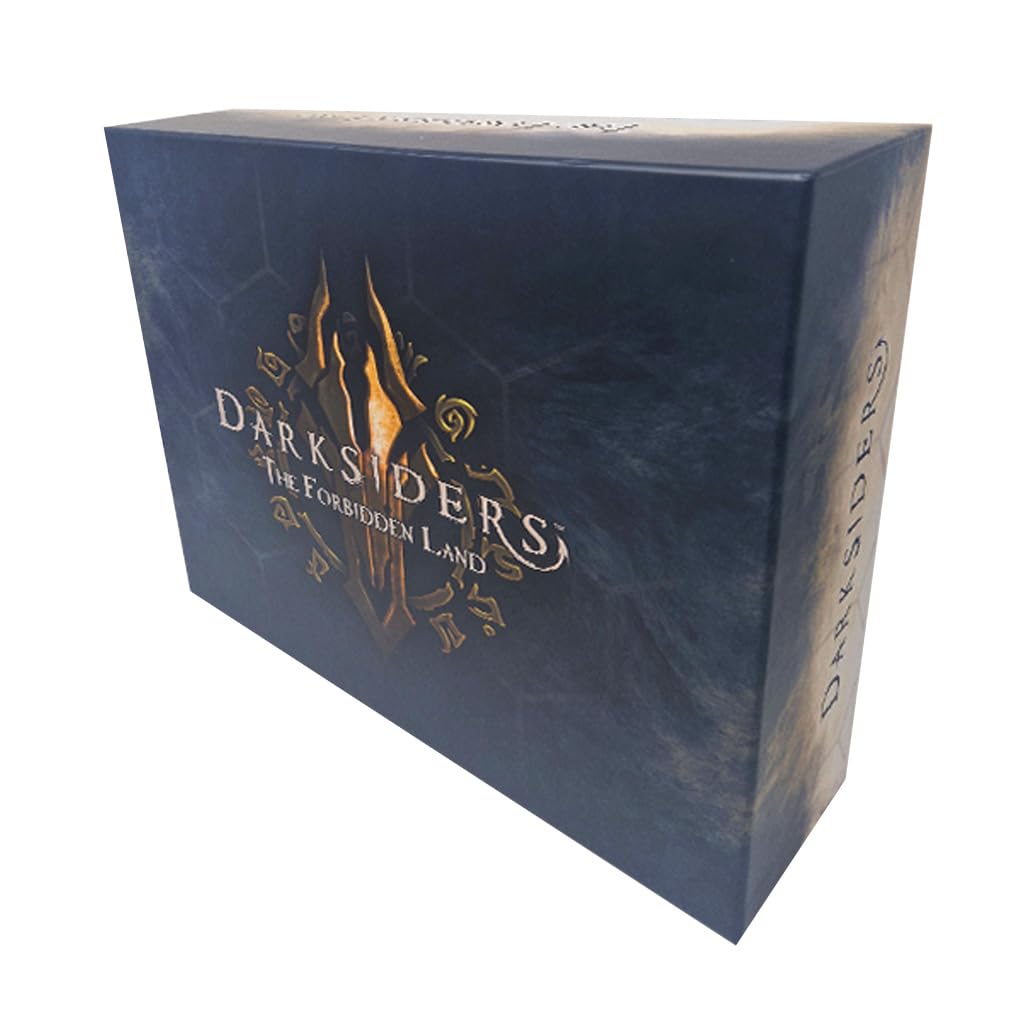 THQ Darksiders: The Forbidden Land Board Game - Cooperative Dungeon Crawler Experience with Exclusive Campaign Book, Miniatures, and Customizable Deck, Ages 14+, 1-5 Players, 1-4 Hours, Made by THQ