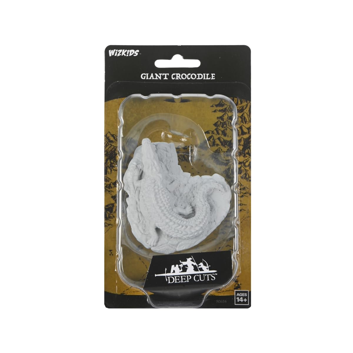 WizKids Deep Cuts: Giant Crocodile | Unpainted Miniatures