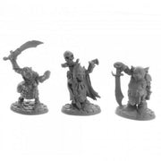 Dungeon Dwellers: Reaper Miniatures REM07046 Dungeon Dwellers Goblin Elites Miniatures - 3 Piece