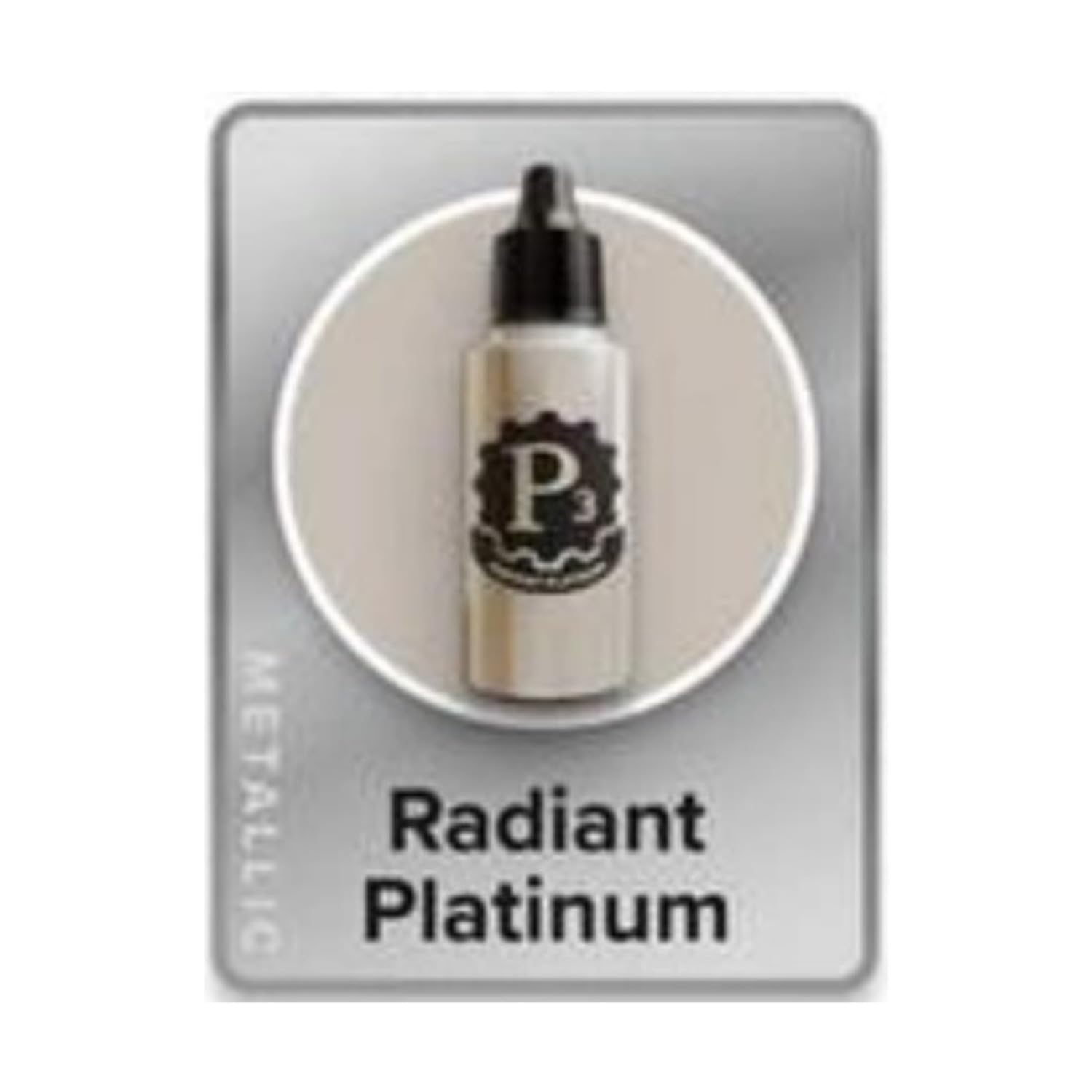 P3 Metallic Paint (Radiant Platinum)
