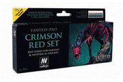 Vallejo - Pro Nocturna Fairy Flesh Acrylic Paint Set | Ideal Flesh Tones for Fantasy and Historical Figures | High Pigmentation Colors | Model Painting Essentials | 8 Bottles x 17 ml (0.57 fl.oz.)