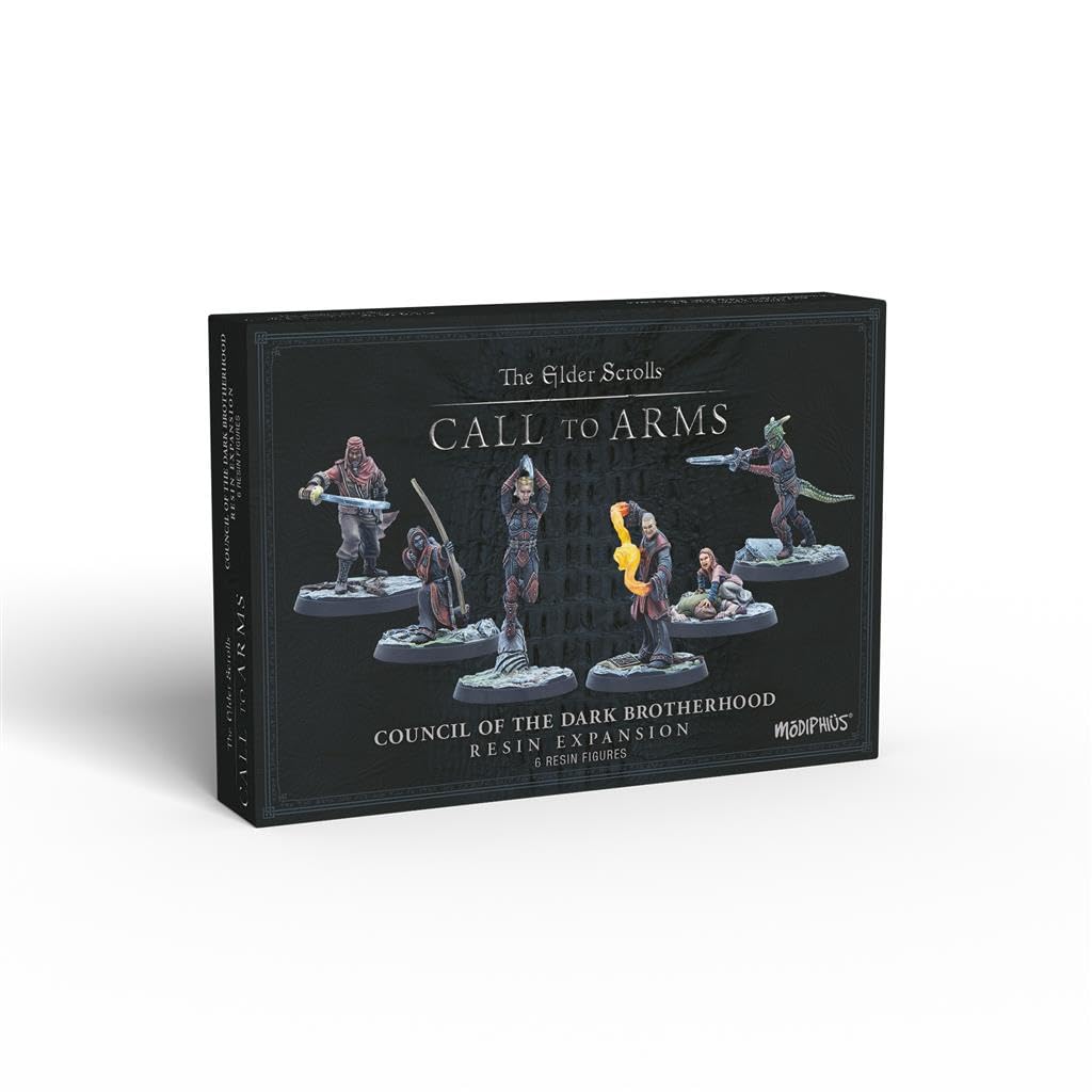 Modiphius Elder Scrolls - Call to Arms - Council of The Dark Brotherhood,Multicolor