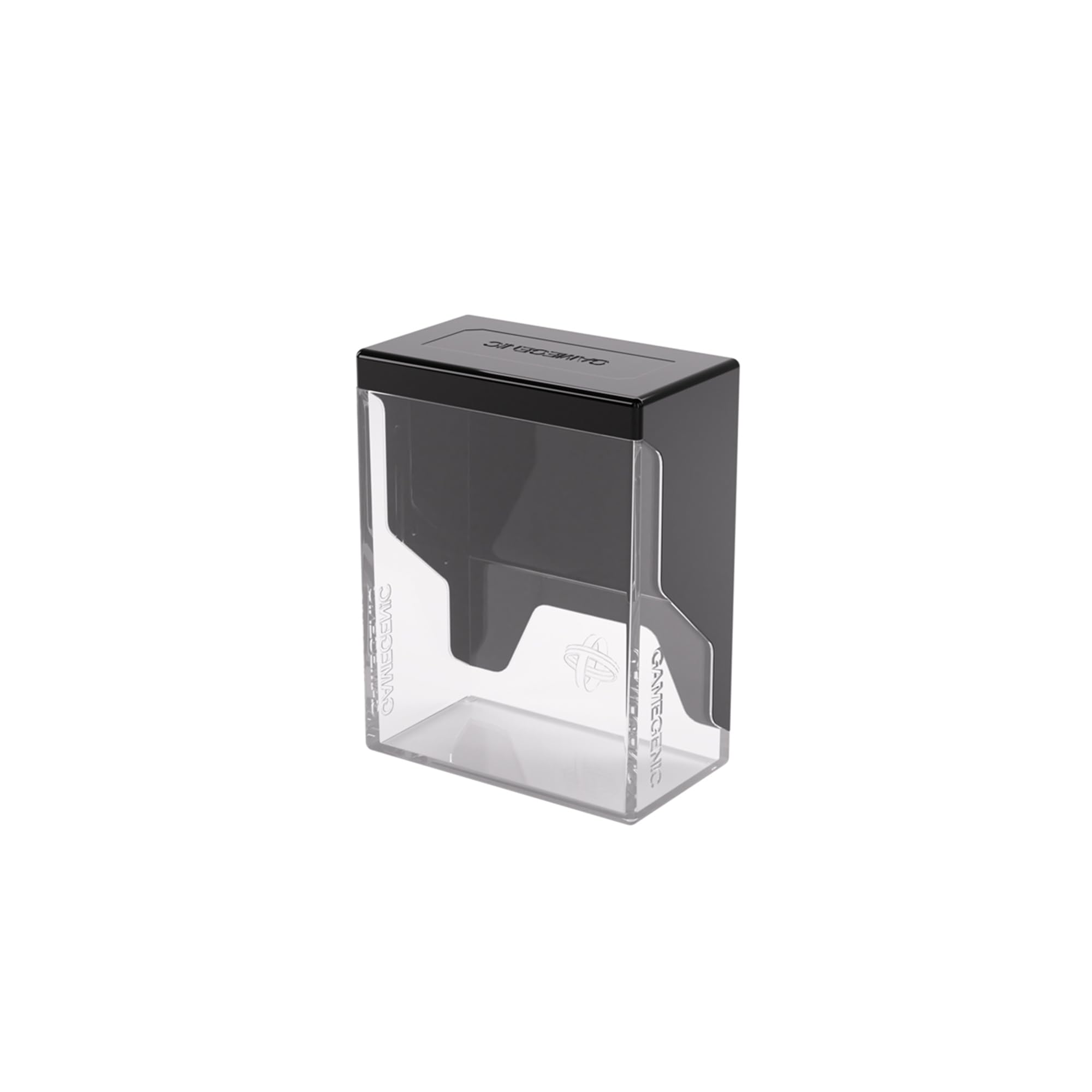 Gamegenic Bastion 50+ XL Deck Box - Compact, Secure, and Perfectly Organized for Your Trading Cards! Safely Protects 50+ Double-Sleeved Cards, White Color, Made