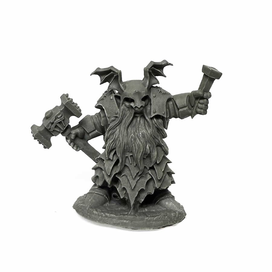 REAPER Bones Legends: Dark Dwarf Irontongue Priest