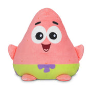 TeeTurtle Reversible Spongebob Squarepants Patrick Star 6-Inch Two-Sided Flip Plush Toy with Embroidered Details - Cute Mini Collectible Plush for Kids, Teens, and Adults