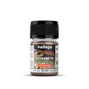 Vallejo - Diorama FX Landscape Textures | Mars Red 0.2 to 0.6 mm (0.008" to 0.024") Particle Size | Ideal Basing for Scenary and Dioramas | Bottle of 35 ml. (1.18 fl.oz.) | Weight 50 g. (1.76 oz.)