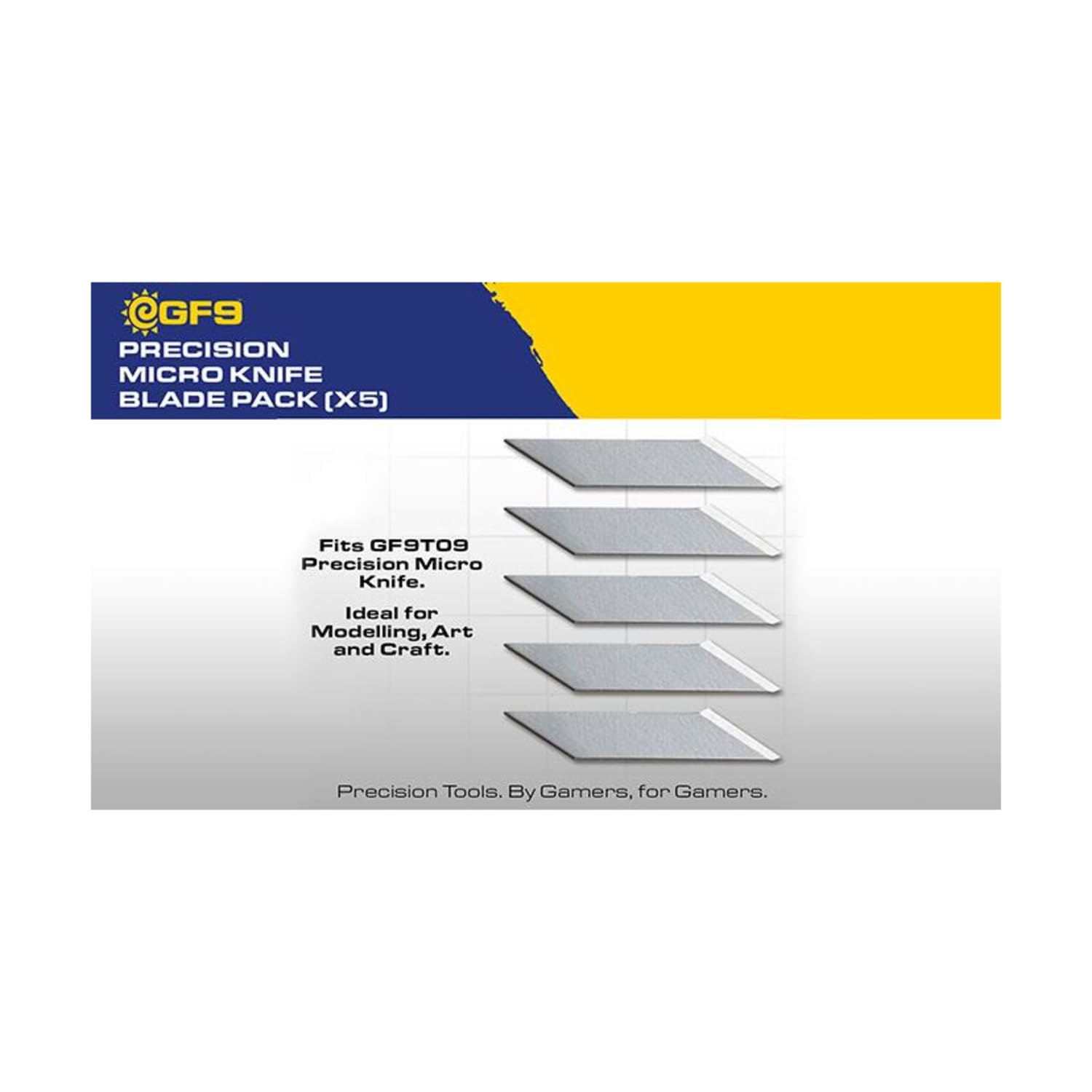 Gale Force 9 Hobby Tools: Precision Micro Knife Blade Pack (x5)
