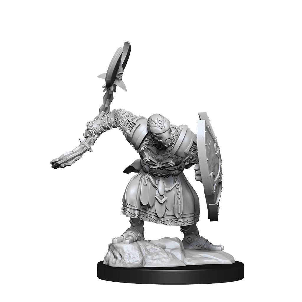 D&D: Nolzur's Marvelous Minis: Warforged Barbarian Wave 14 (Unpainted)