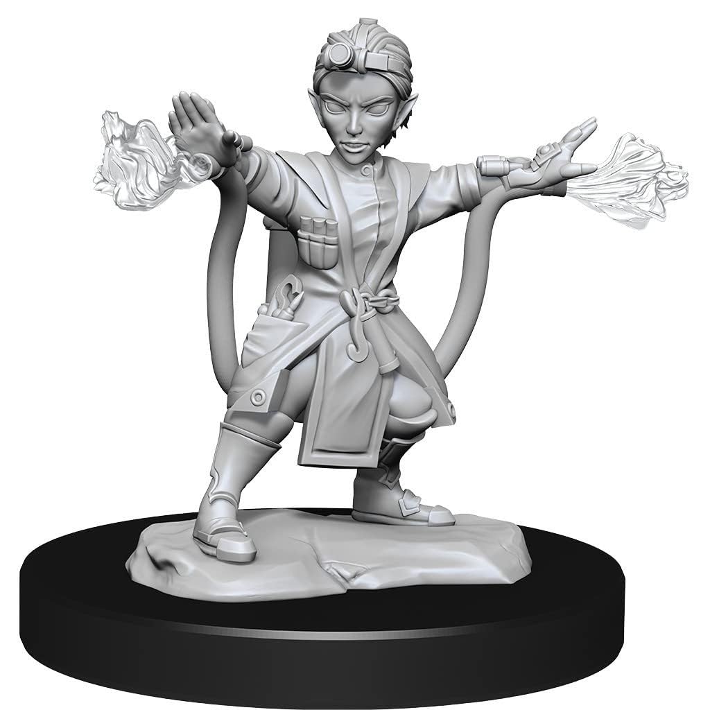 D&D: Nolzur's Marvelous Minis: Gnome Artificer Female Wave 14 (Unpainted)