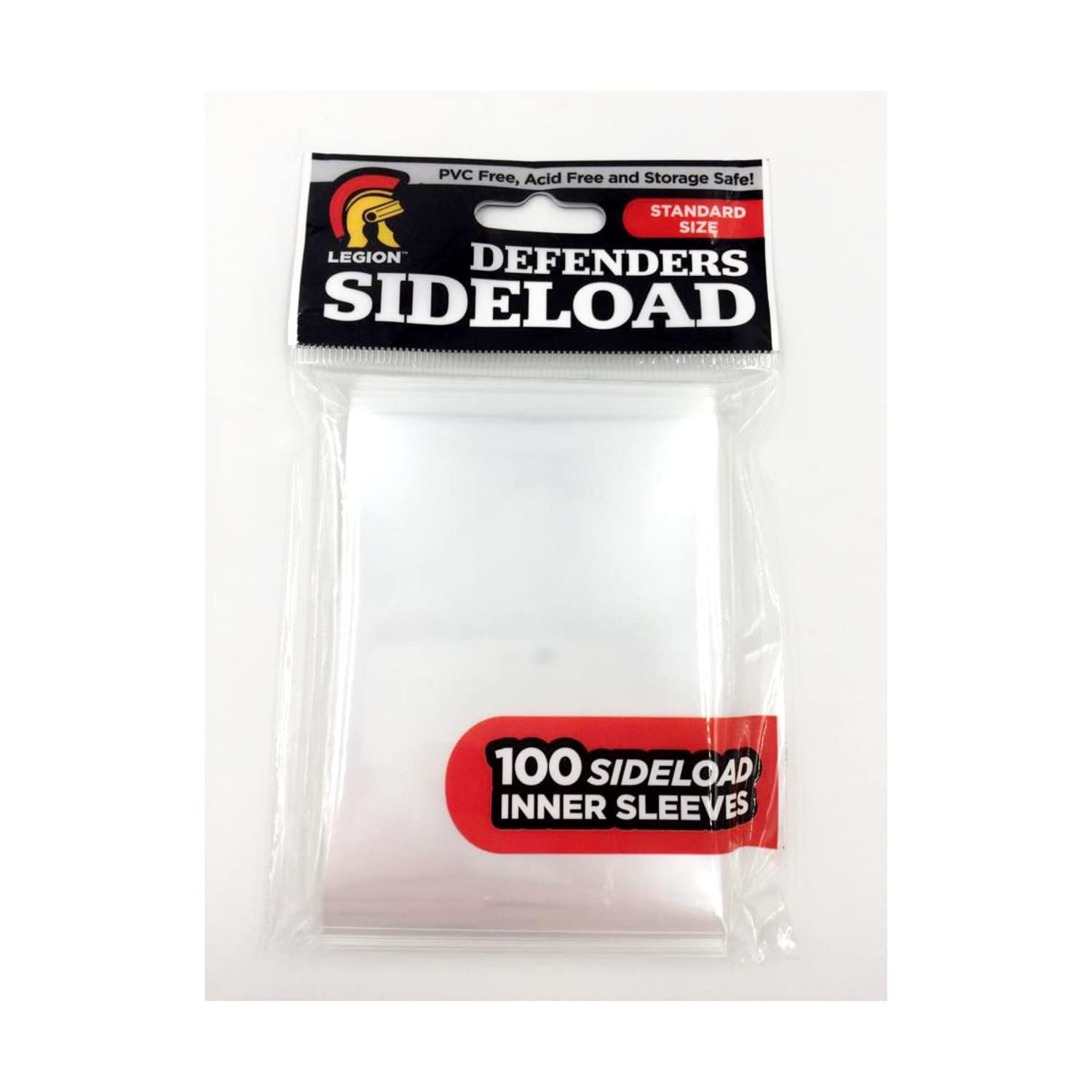 Legion Supplies LGNDEFS01 Deck Protector - Sideload Defenders Sleeves44; Clear - 100 Per Pack