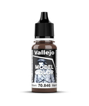 Vallejo Mahogany Brown Paint, 18ml