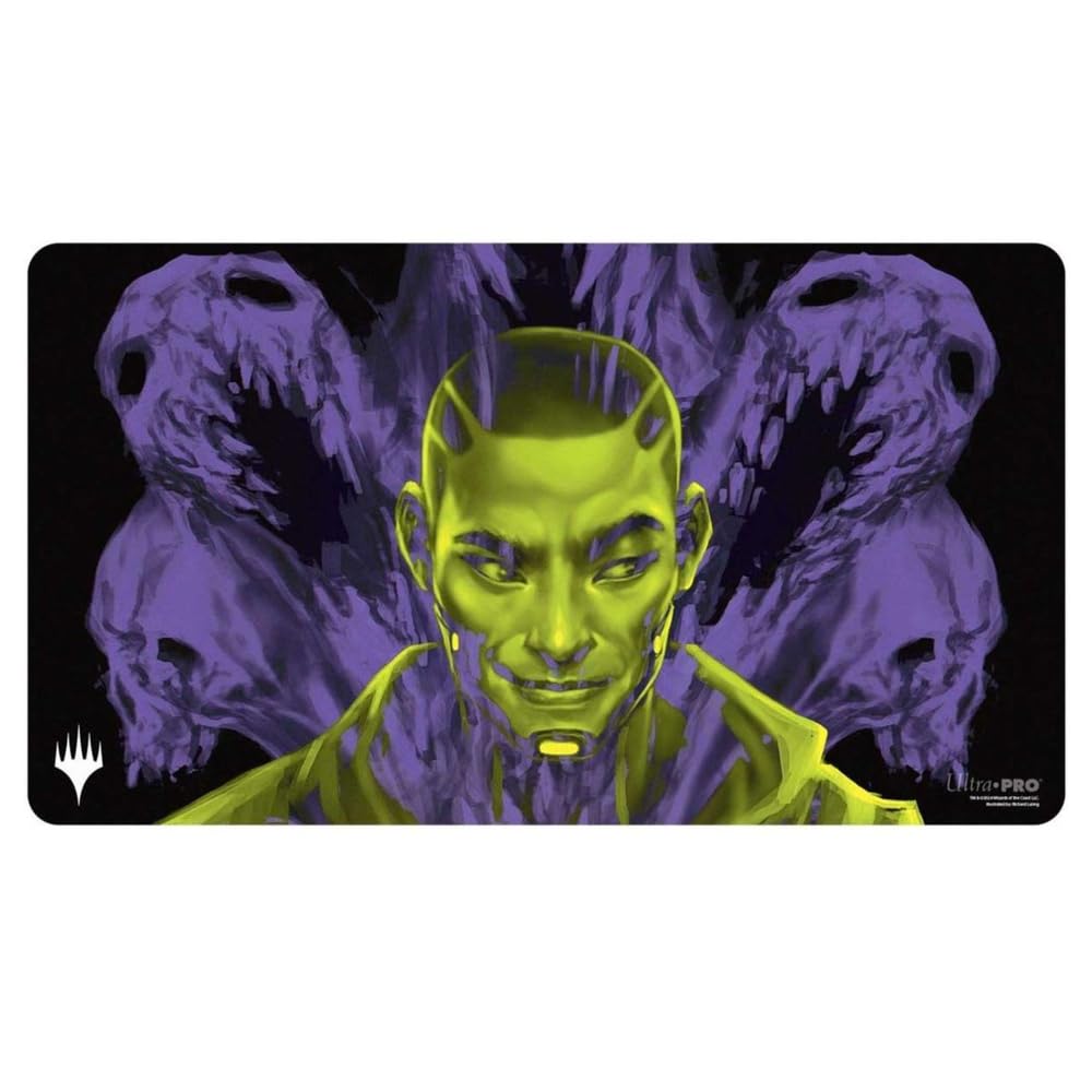 Ultra PRO - MTG Duskmourn Playmat Commander Ft. Kaito, Bane of Nightmares for Magic: The Gathering, Use as Mousepad, Desk Mat, Protects MTG Cards During Gameplay