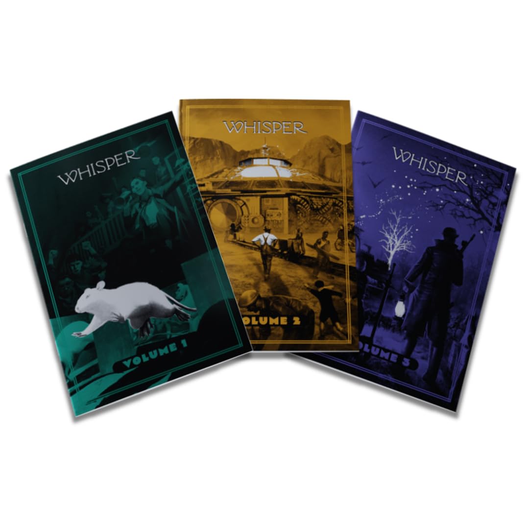 Our Brilliant Ruin Tabletop RPG Whisper Supplement Pack, Paperback Roleplaying Game, 3 Volumes by Studio Hermitage