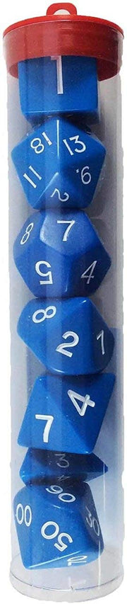 7-Set Tube Jumbo Blue with White