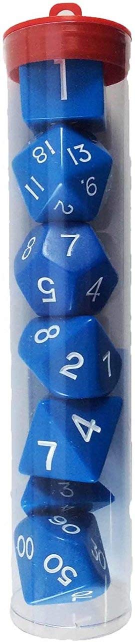 7-Set Tube Jumbo Blue with White