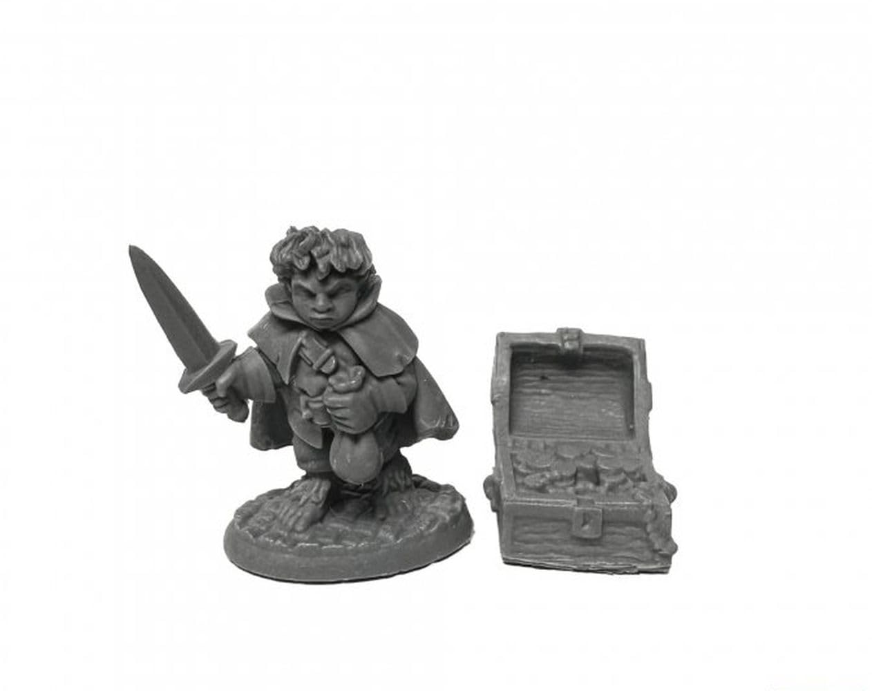 Dungeon Dwellers: Mini - Reaper Bones USA 07004 Stitch Thimbletoe (Halfling Rogue)
