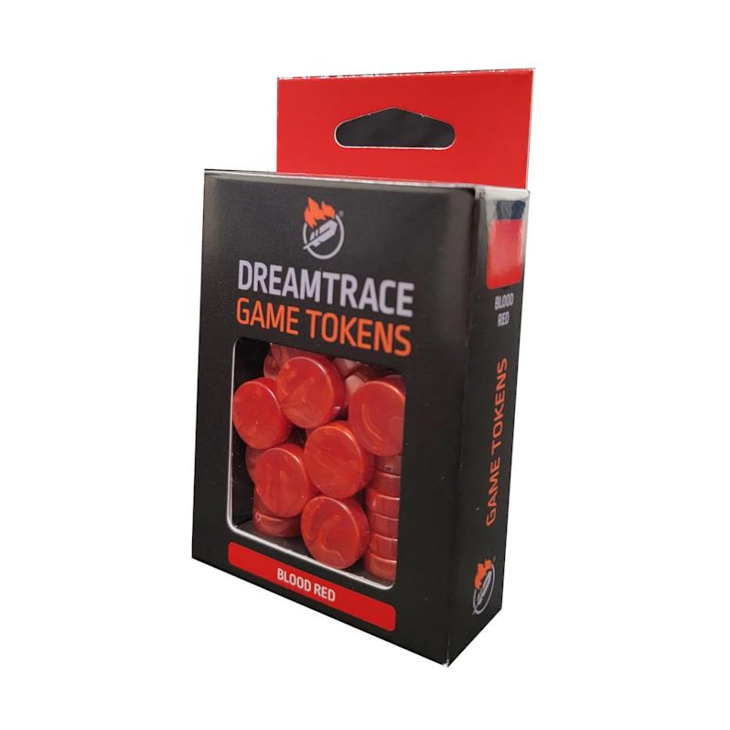 DreamTrace Game Tokens: Blood Red