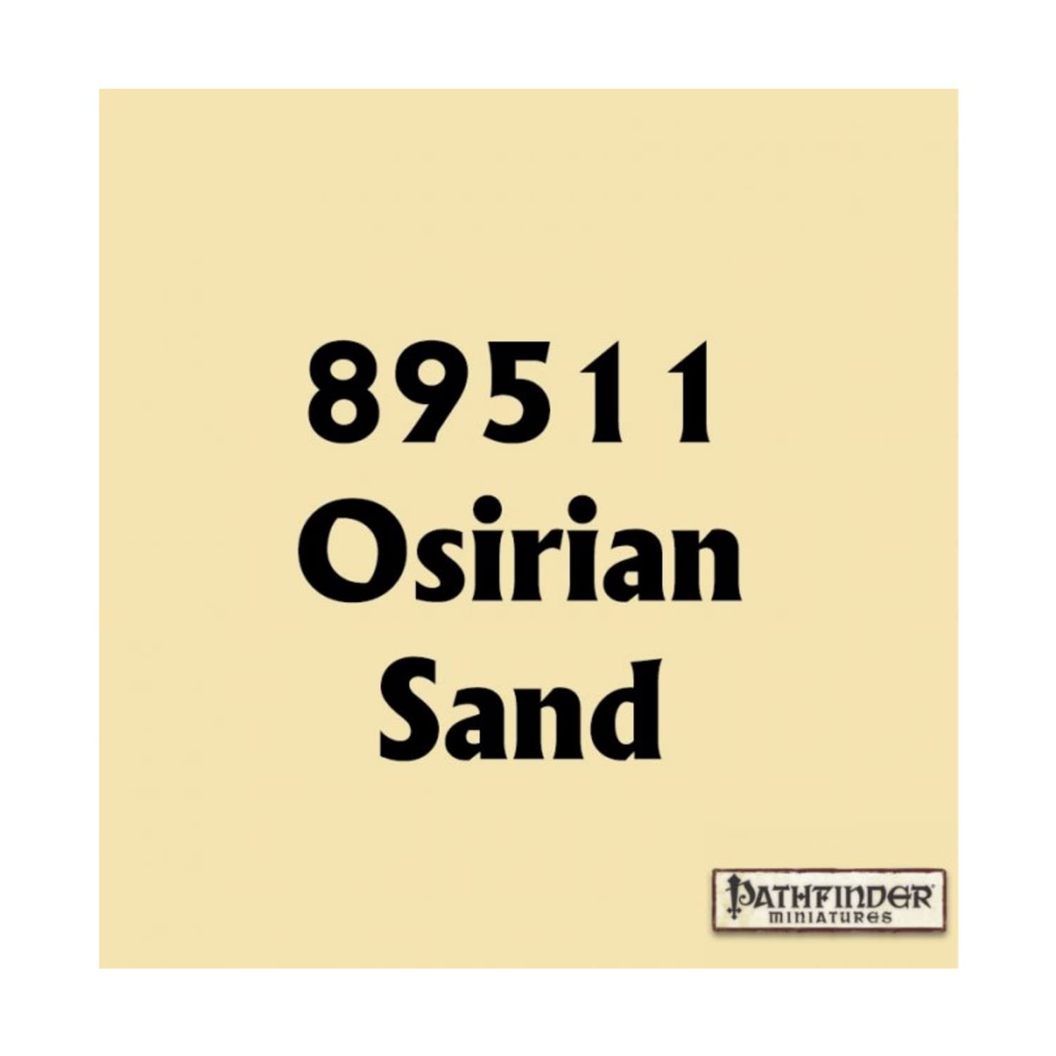 Reaper Pathfinder Paints: Osirian Sand