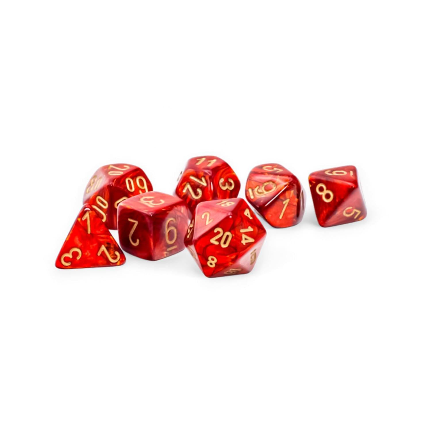 7-set Mega Hedrals: Scarab Scarlet/gold