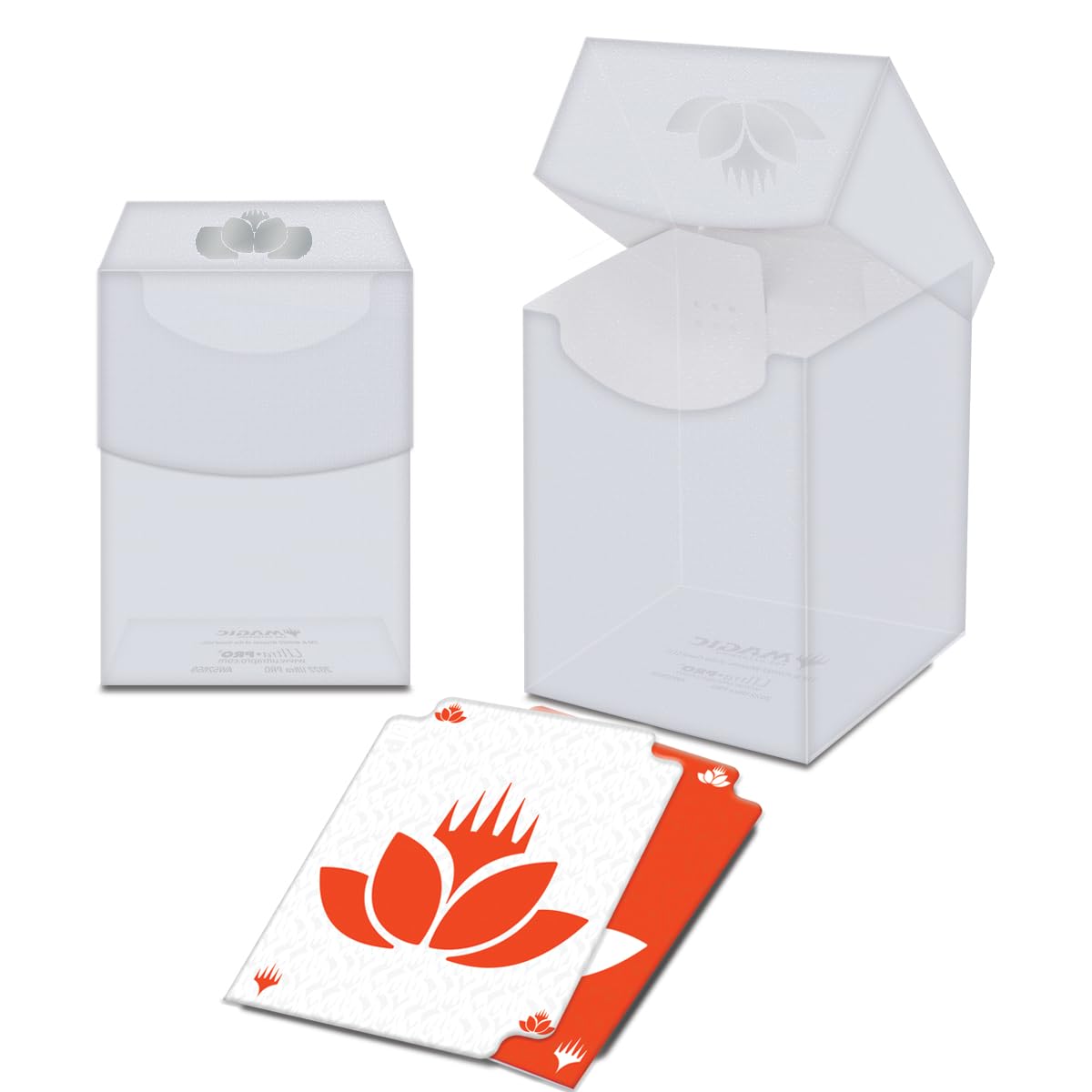 Ultra PRO - Mana 8 Token Dividers with Deck Box for Magic: The Gathering, Collector's Essential MTG Accessory Card Deck Organization Management Solution