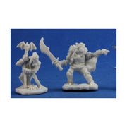 Reaper REM77349 Bones Goblin Command Miniature - 2 Count