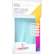 Gamegenic 100 Pack 67 x 94 mm Clear Soft Sleeves (GG1014)