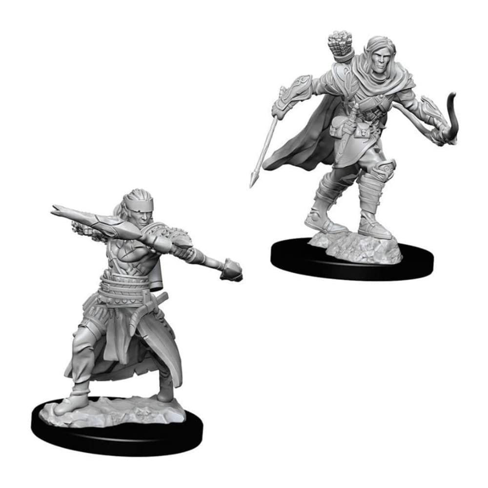 NECA Pathfinder Battles Deep Cuts Unpainted Miniatures: Wave 7: Half-Elf Male Ranger