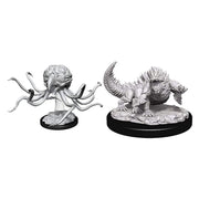 D&D: Nolzur's Marvelous Minis: Grell & Basilisk W11 (Unpainted)