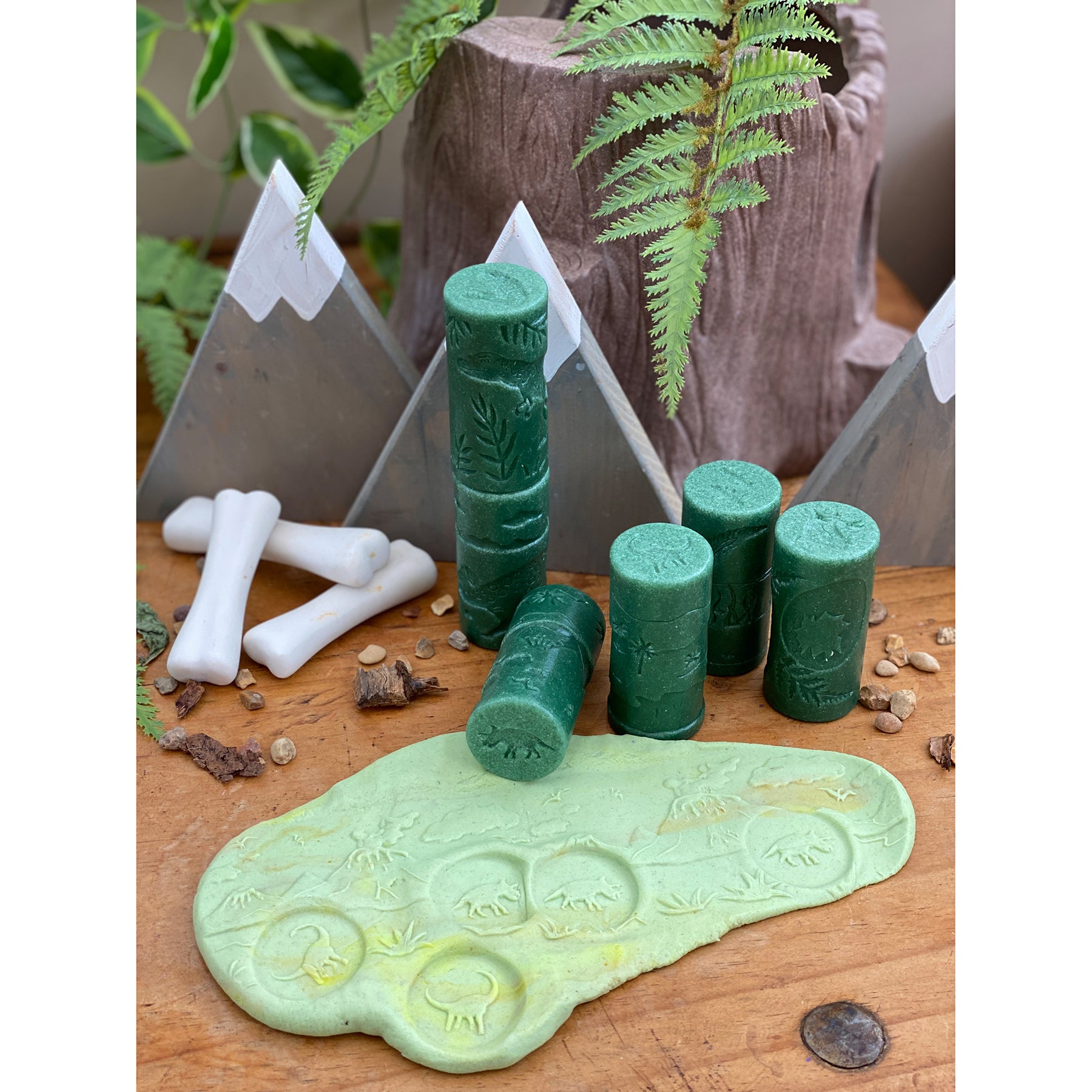 Let's Roll Dinosaurs - Set of 6