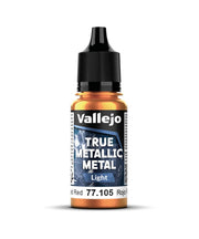 Vallejo - Forged Red Light | True Metallic Metal TMM | Acrylic Colors for Painting Metal Effects on Fantasy, Historical, and Wargaming Miniatures | 18 ml (0.6 fl.oz.)