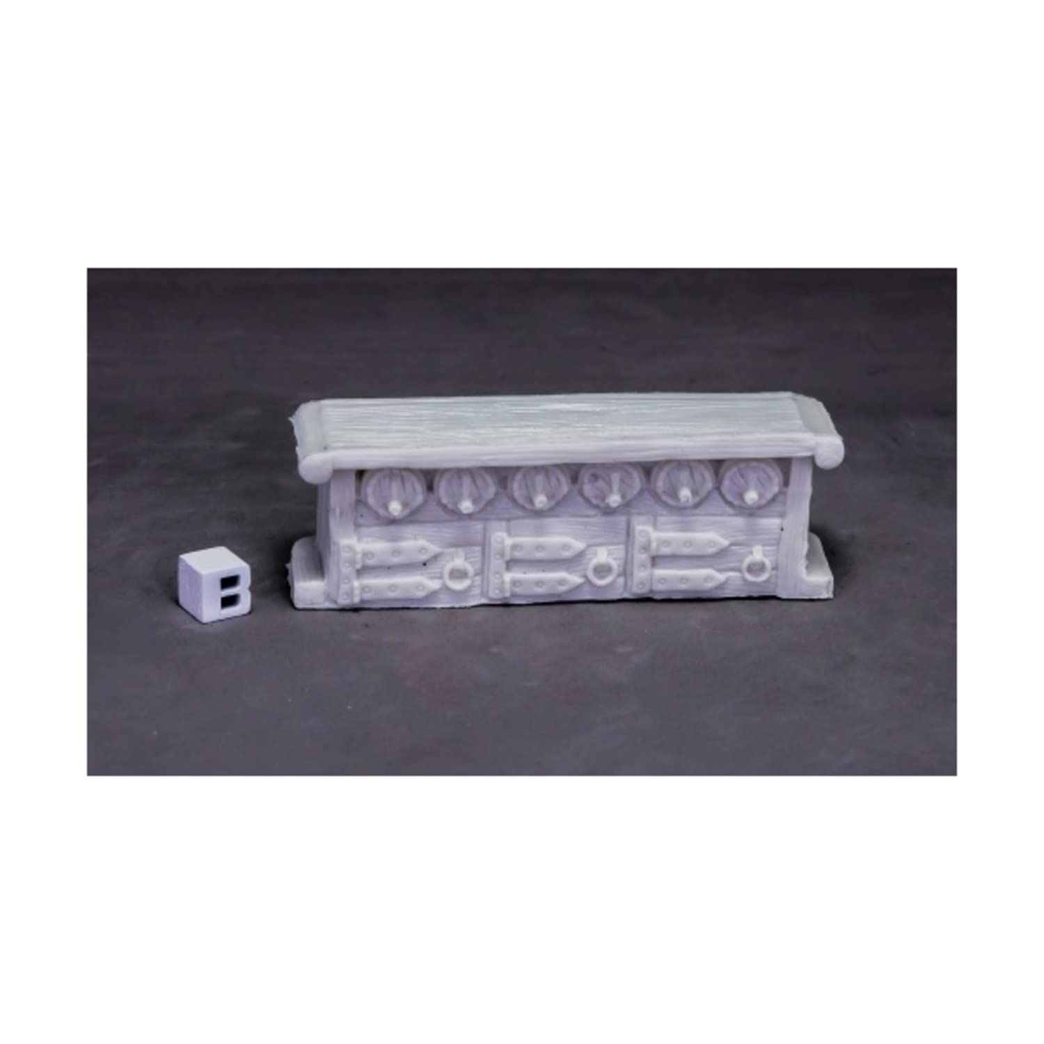Reaper Miniatures Dungeon Dressing: Bar #77618 Bones Unpainted Plastic Figure
