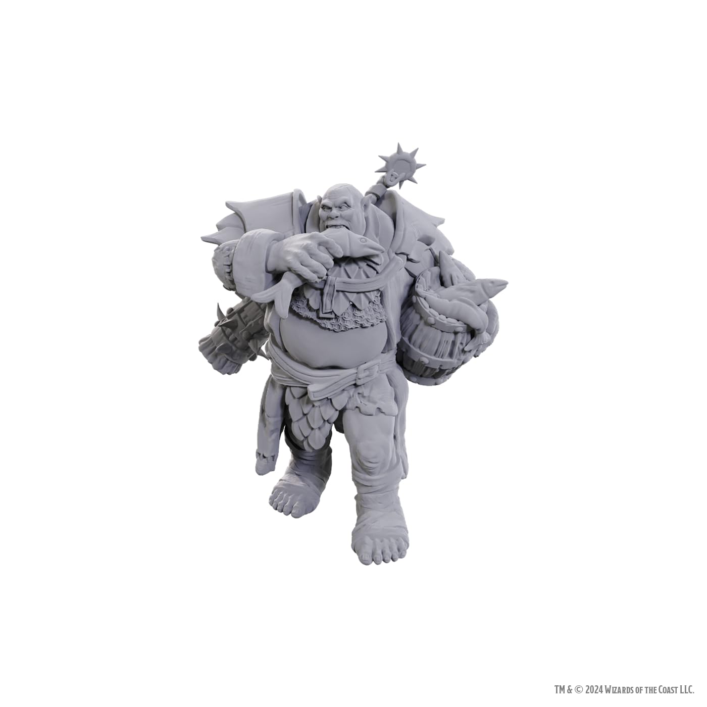 WizKids Dungeons & Dragons Nolzur's Marvelous Miniatures | Unpainted Miniatures | Wave 25 (Ogre Soldier)