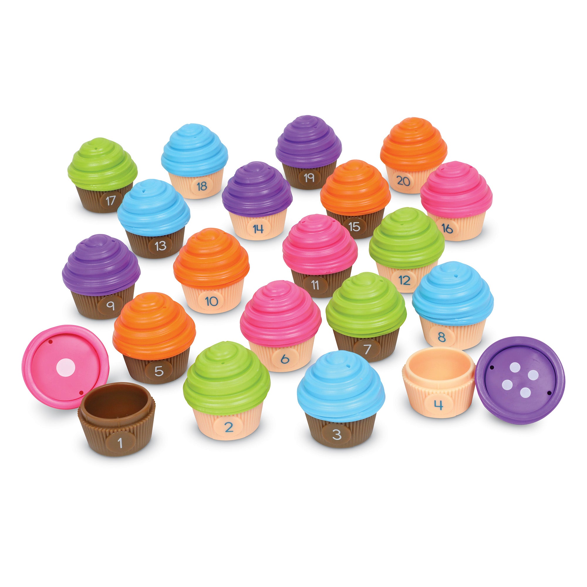 Mini Counting Cupcakes