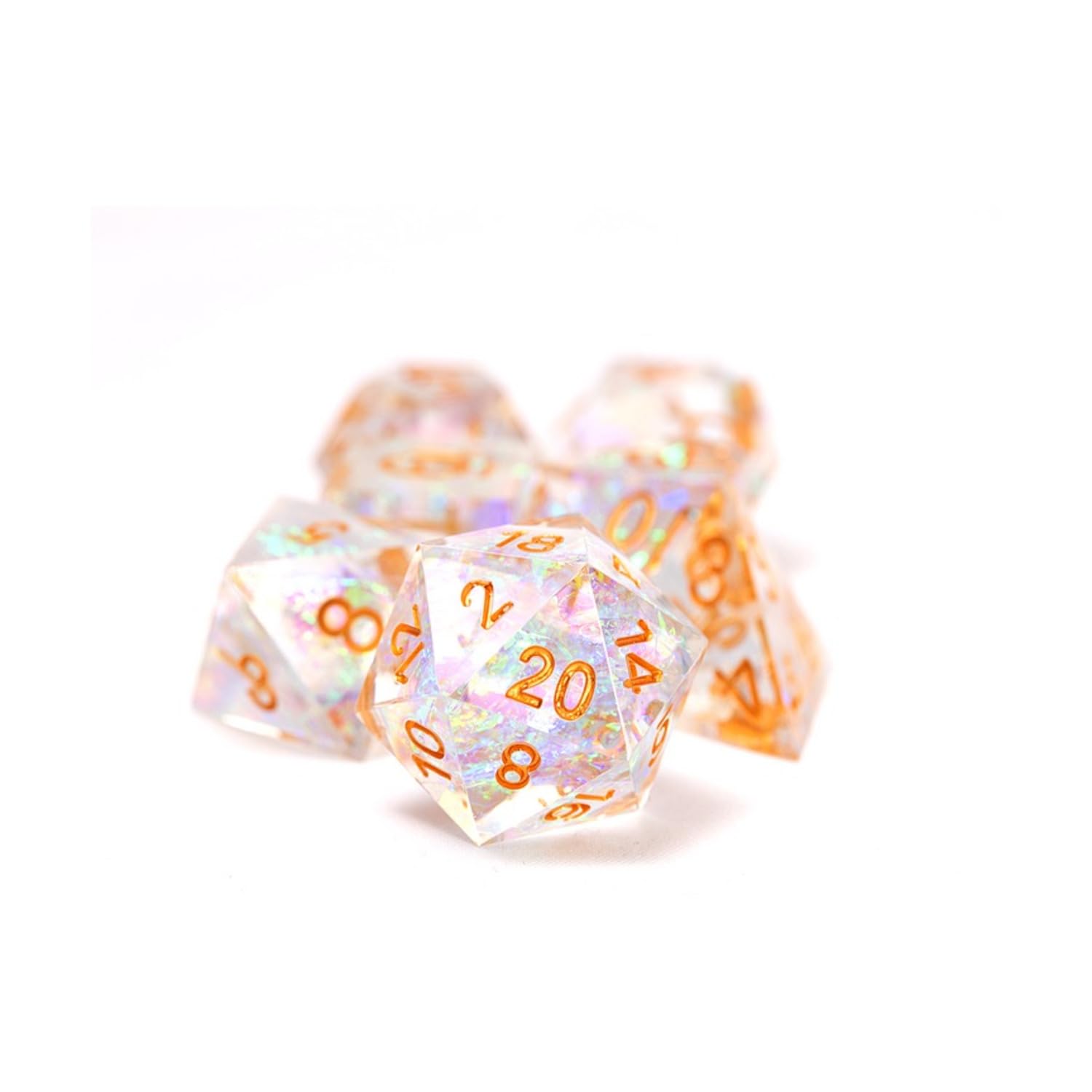 Sirius Dice Poly Set - Sharp Crystal Fairy (7)