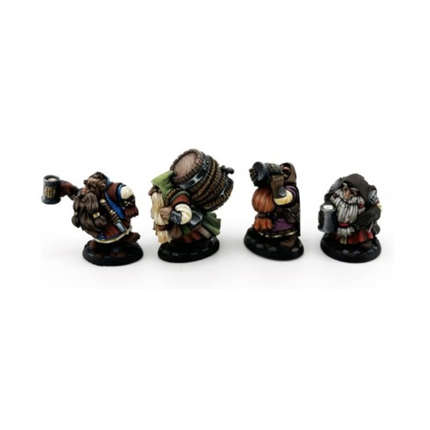 Reaper Townsfolk Dwarven Brewmeister Miniature Figure 25mm Heroic Scale Bones USA Miniatures