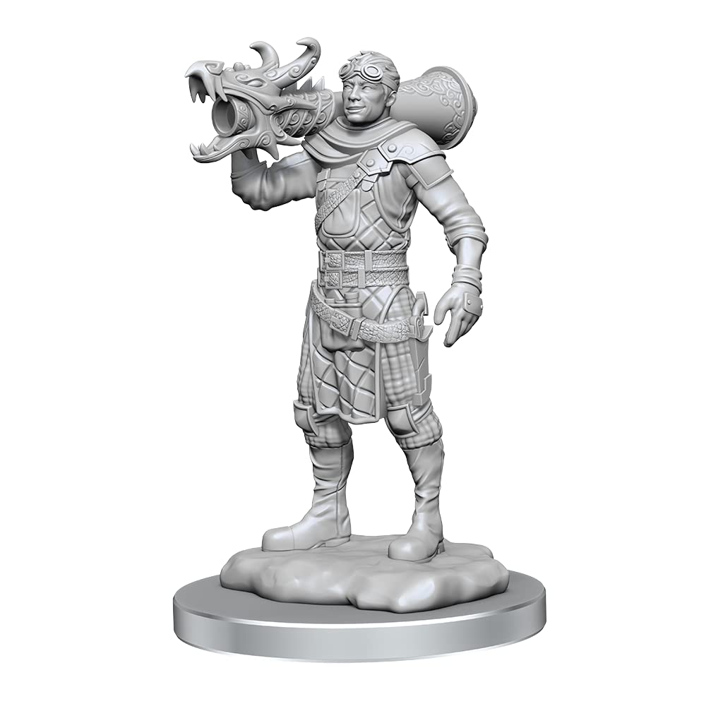 WizKids D&D Nolzur's Marvelous Miniatures: Human Artificer & Human Apprentice