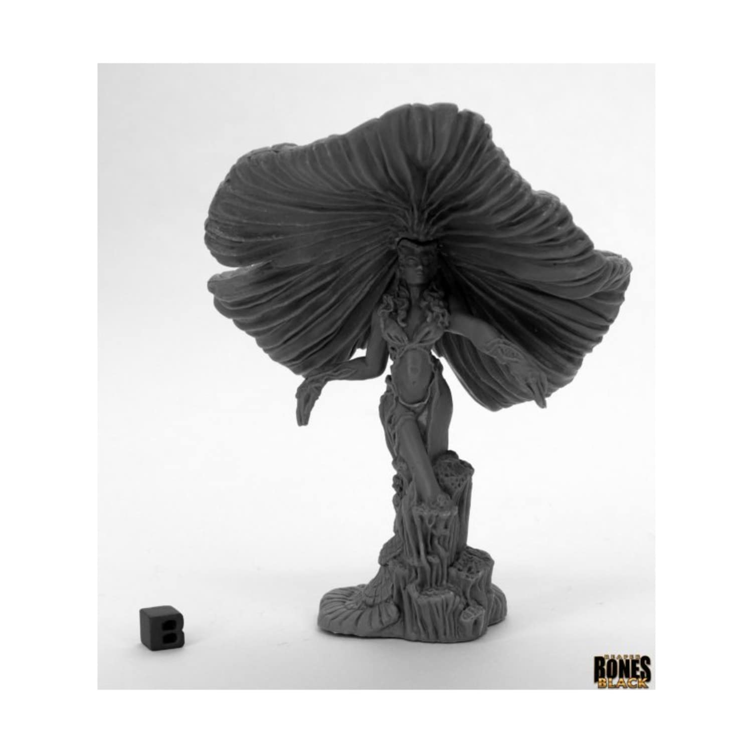 Reaper Miniatures Fungal Queen #44050 Bones Black Unpainted Plastic Mini Figure