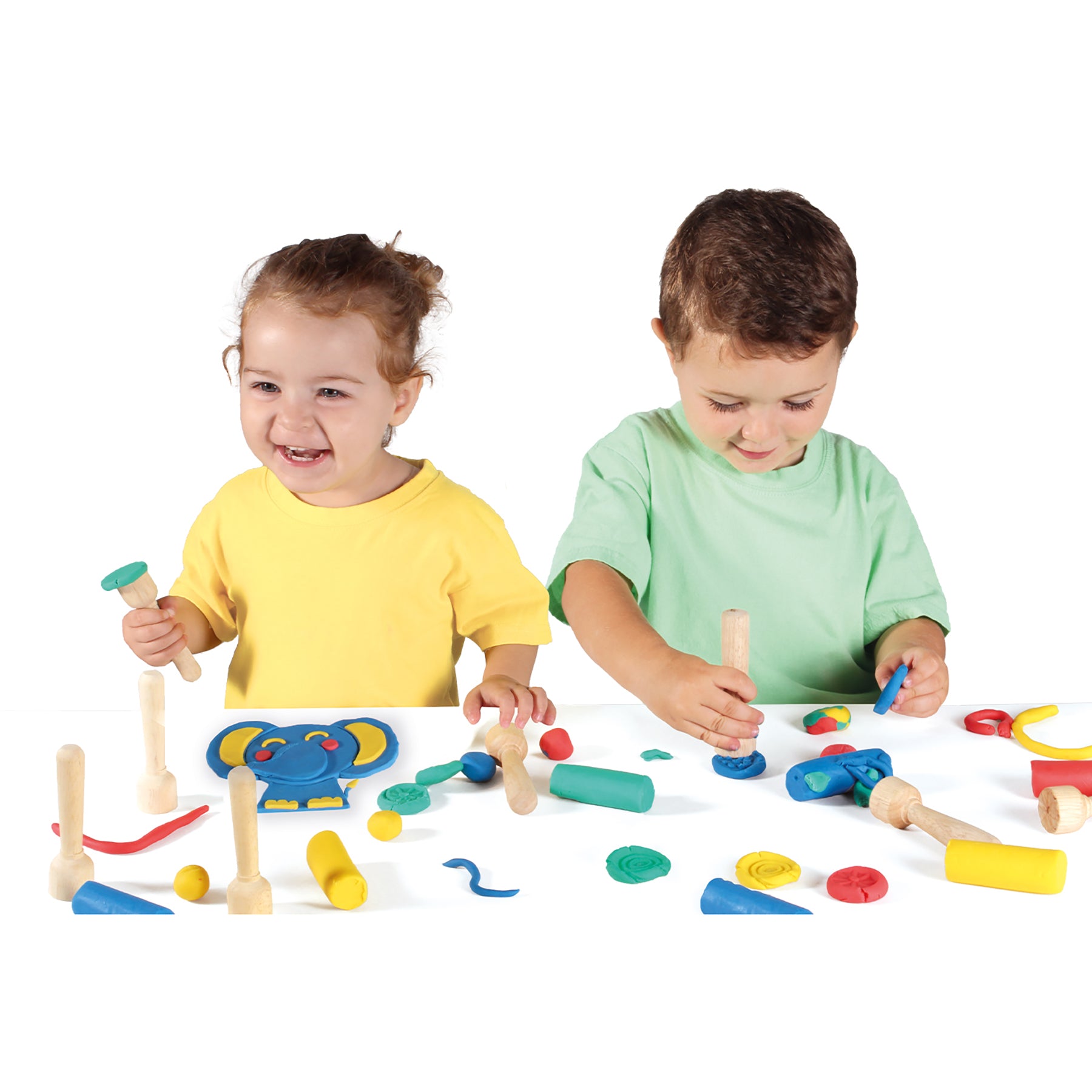 Plastilina Modeling Clay Baby School Pack, 60 Bars