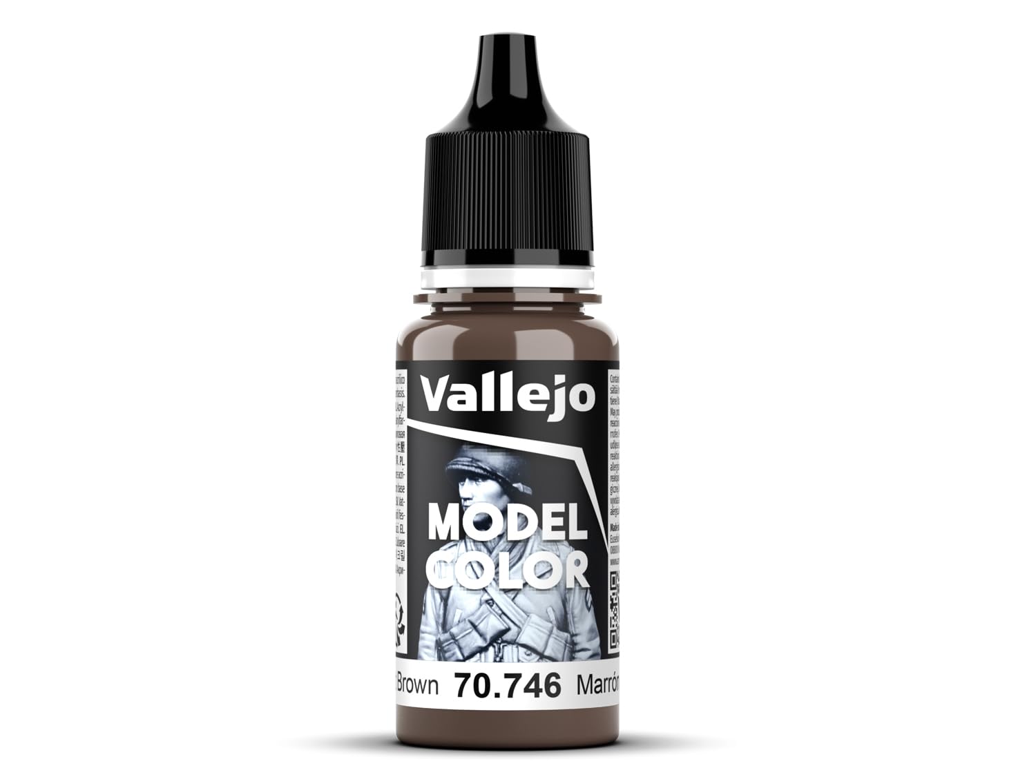 AV Vallejo Vallejo Model Color 70746 Chestnut Brown (18ml)