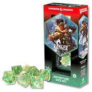 Sirius Dice SDZ200223 Ranger Adventure Dice White & Green