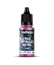 Vallejo - Crimson Magenta Base | True Metallic Metal TMM | Acrylic Colors for Painting Metal Effects on Fantasy, Historical, and Wargaming Miniatures | 18 ml (0.6 fl.oz.)