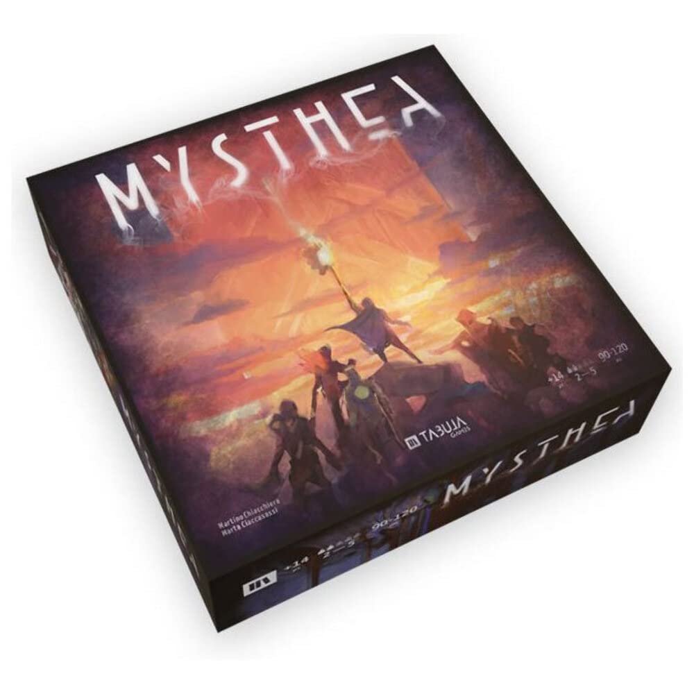 Mysthea Essential Edition – Board Game by Tabula Games 2-5 Players – 90-120 Minutes of Gameplay – Games for Family Game Night – Teens and Adults Ages 14+ - English Version