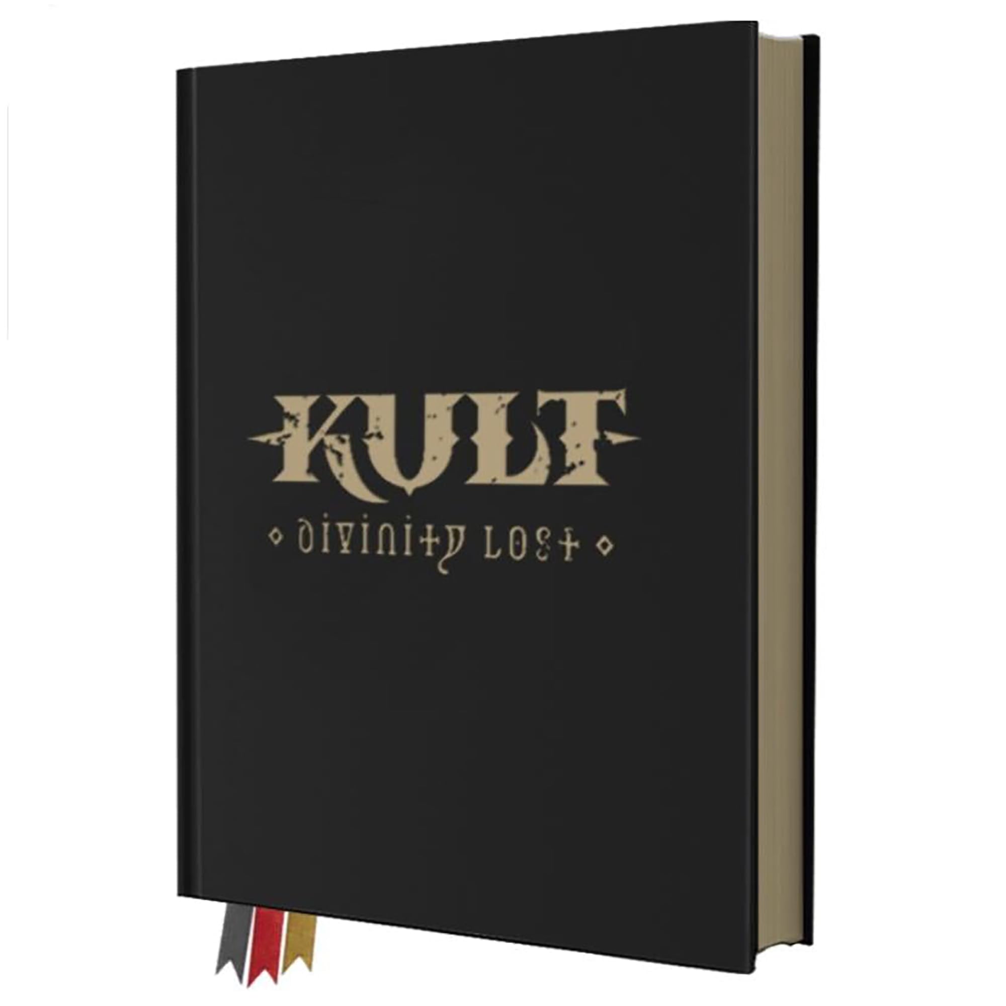 Modiphius Entertainment: Kult: Divinity Lost - Bible Edition 2nd Version - RPG Book, Pocket Version, Black Cloth Cover, Tabletop Roleplaying Game