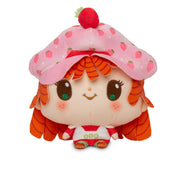 TeeTurtle Cloudheads Strawberry Shortcake Plush - 5-Inch Official Strawberry Scented Stuffed Animal with Embroidered Details - Soft Cuddly Plush Toys for Kids, Teens, and Adults