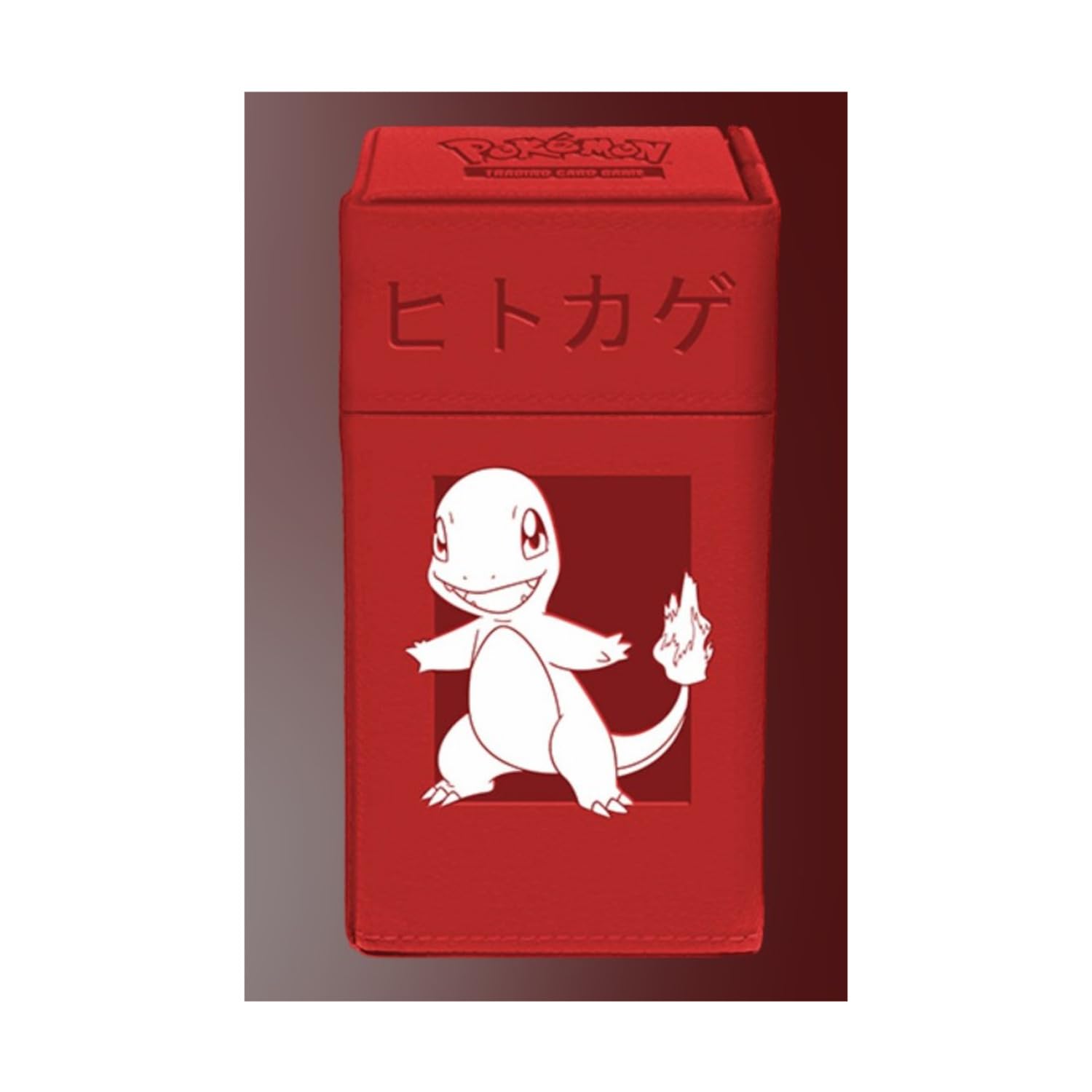 Ultra Pro - Charmander M2 Deck Box® for Pokémon | TCG deck box premium leatherette trading card storage holds 75 double-sleeved cards built-in dice token