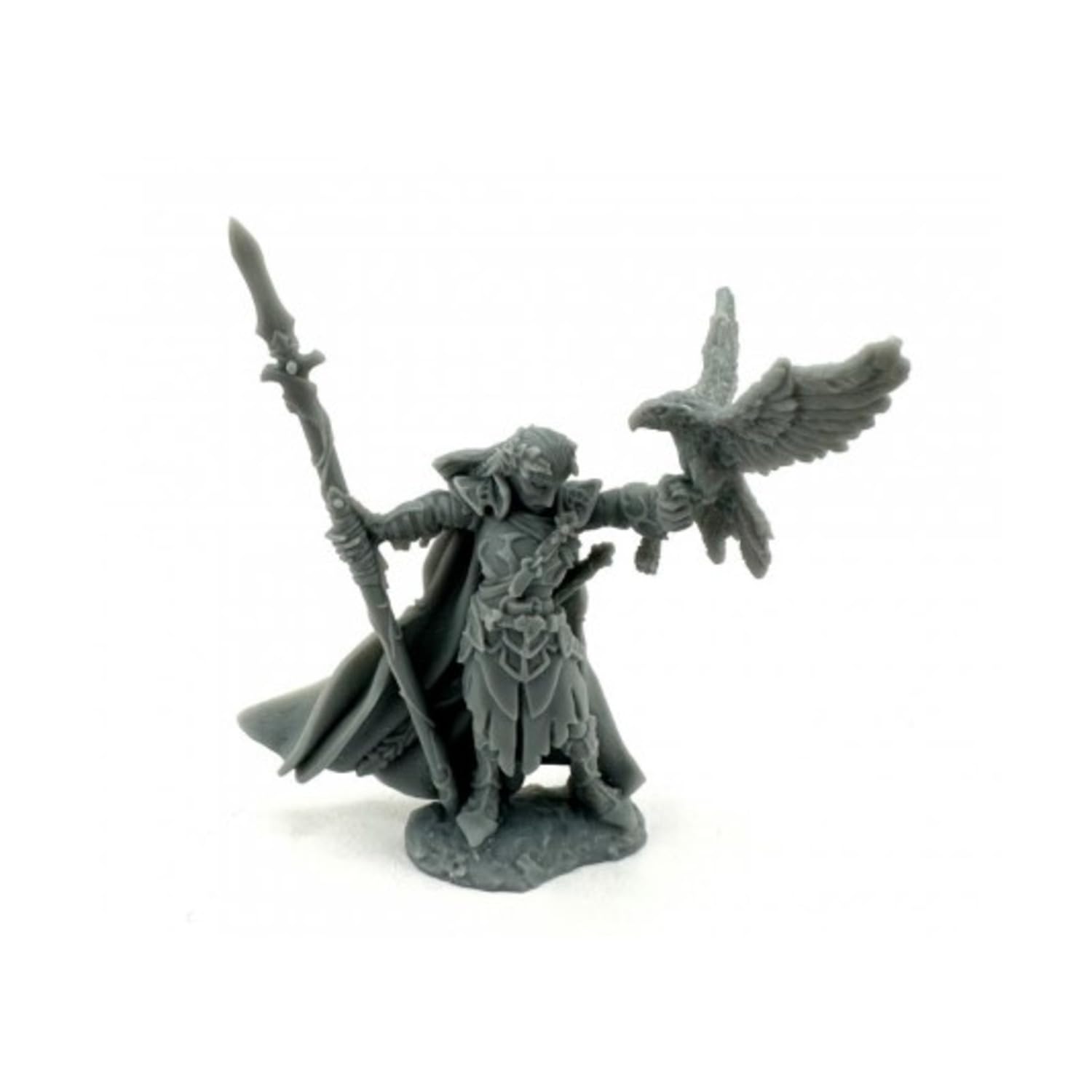 Wood Elf King Miniature 25mm Heroic Scale Figure Dungeon Dwellers Reaper Miniatures