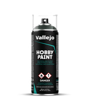 Vallejo - Hobby Paint Spray Fantasy Color | Dark Green 400 ml. (13.5 fl.oz.) | Creates Perfect Matt and Self Levelling Finish | Equipped with 2 Different Nozzles