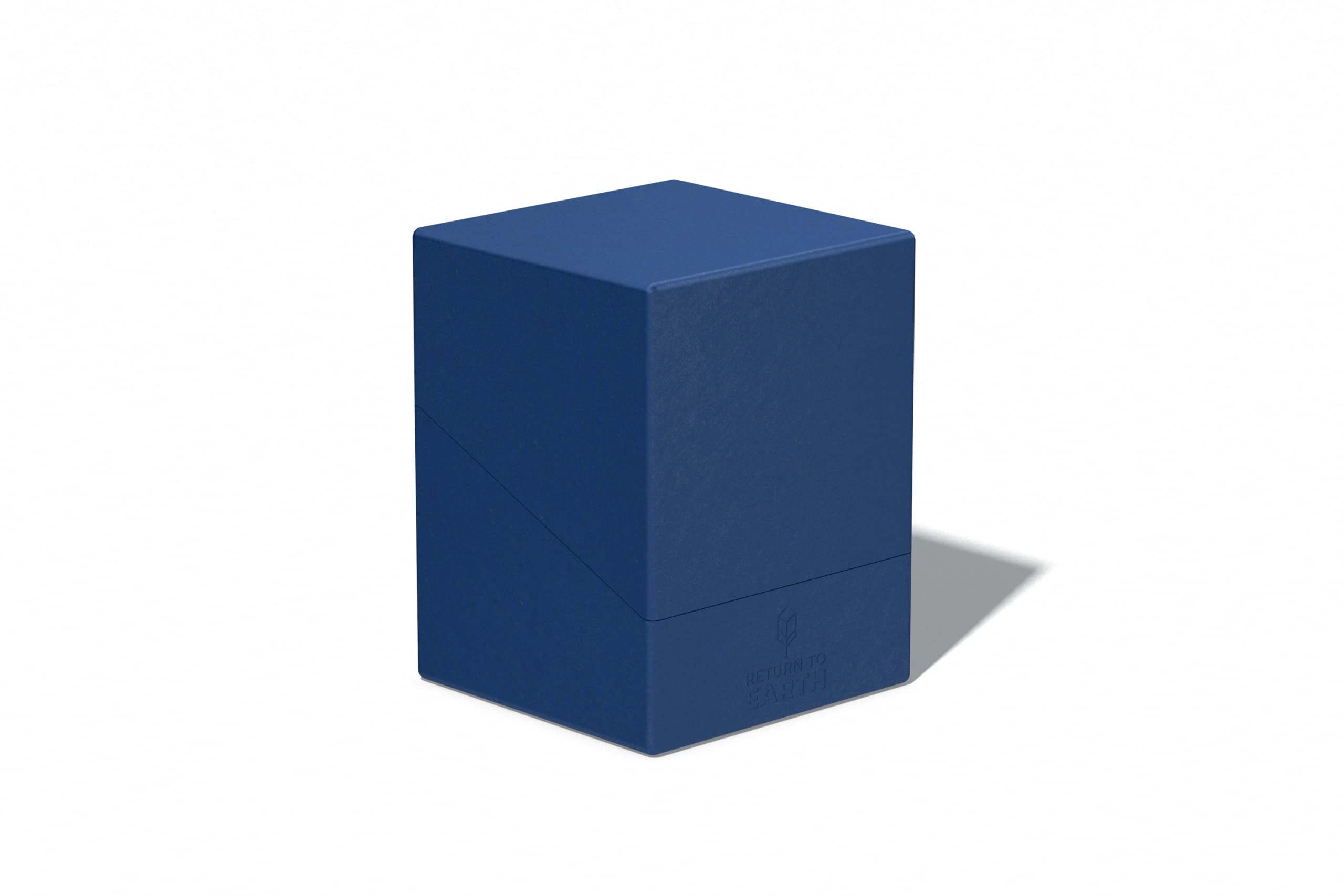 Ultimate Guard RTE Boulder 100+, Deck Case for 100 Double-Sleeved TCG Cards, Blue, 97% Renewable, Made in Germany, Secure & Durable Storage