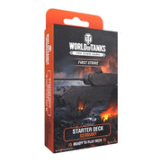 Archon Studio World of Tanks Card Game - First Strike Starter Deck - Fast-paced Strategy Card Game with Deck-buidling Elements for 2 Players, for Ages 14 Years + (Germany)